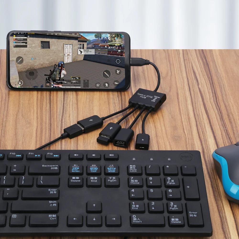Enhanced Product Title:  
Versatile OTG Micro USB Hub and Charging Adapter