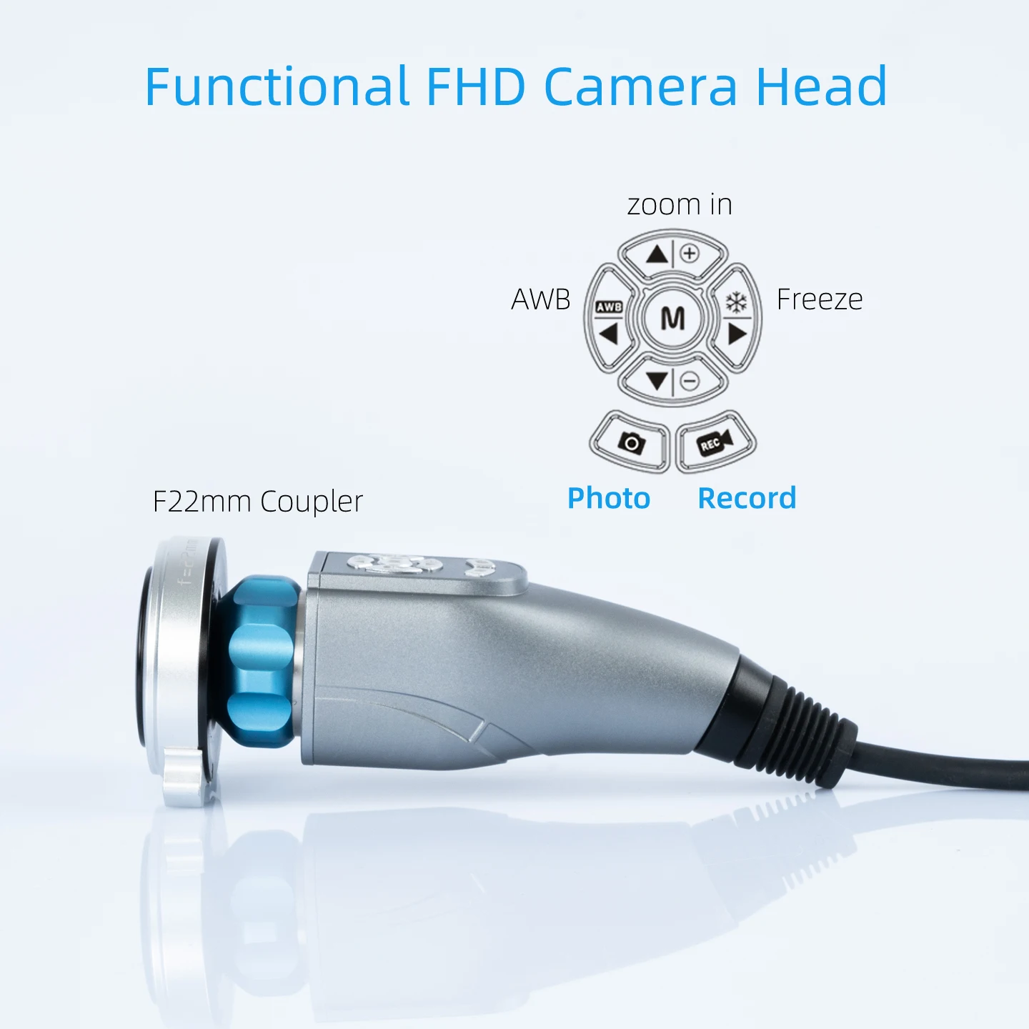 Portable Medical Endoscopic Camera System 1080P High Definition Endoscopy Video Equipment For ENT Veterinary Clinic Examination