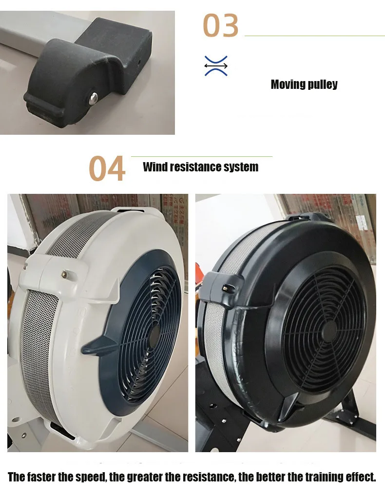 Description Picture 6 of itemFoldable Water Rowing Machine, Home Gym and Exercise Equipment, Gimnasio Gimnasio, Fitness Equipment