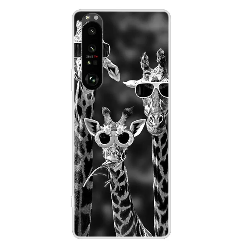 Stylish Painted Soft TPU Silicone Clear Back Case - Vibrant Phone Cover Coque