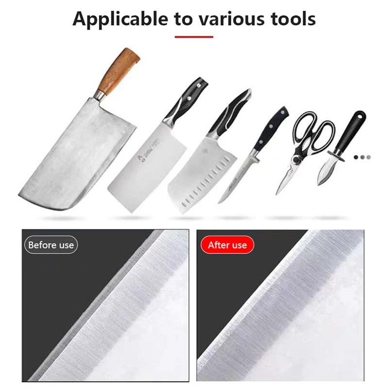 Expert Knife Sharpener Fixed Grinder Aluminum alloy Professional Angle Sharpening  System Whetstone Kitchen Tool Metal Material