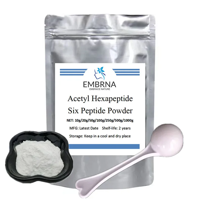 

Six Peptide Powder,Acetyl Hexapeptide,Anti-Wrinkle,Moisturizing,Anti-Aging,Cosmetic Raw,DIY Handmade Make Your Own Solution
