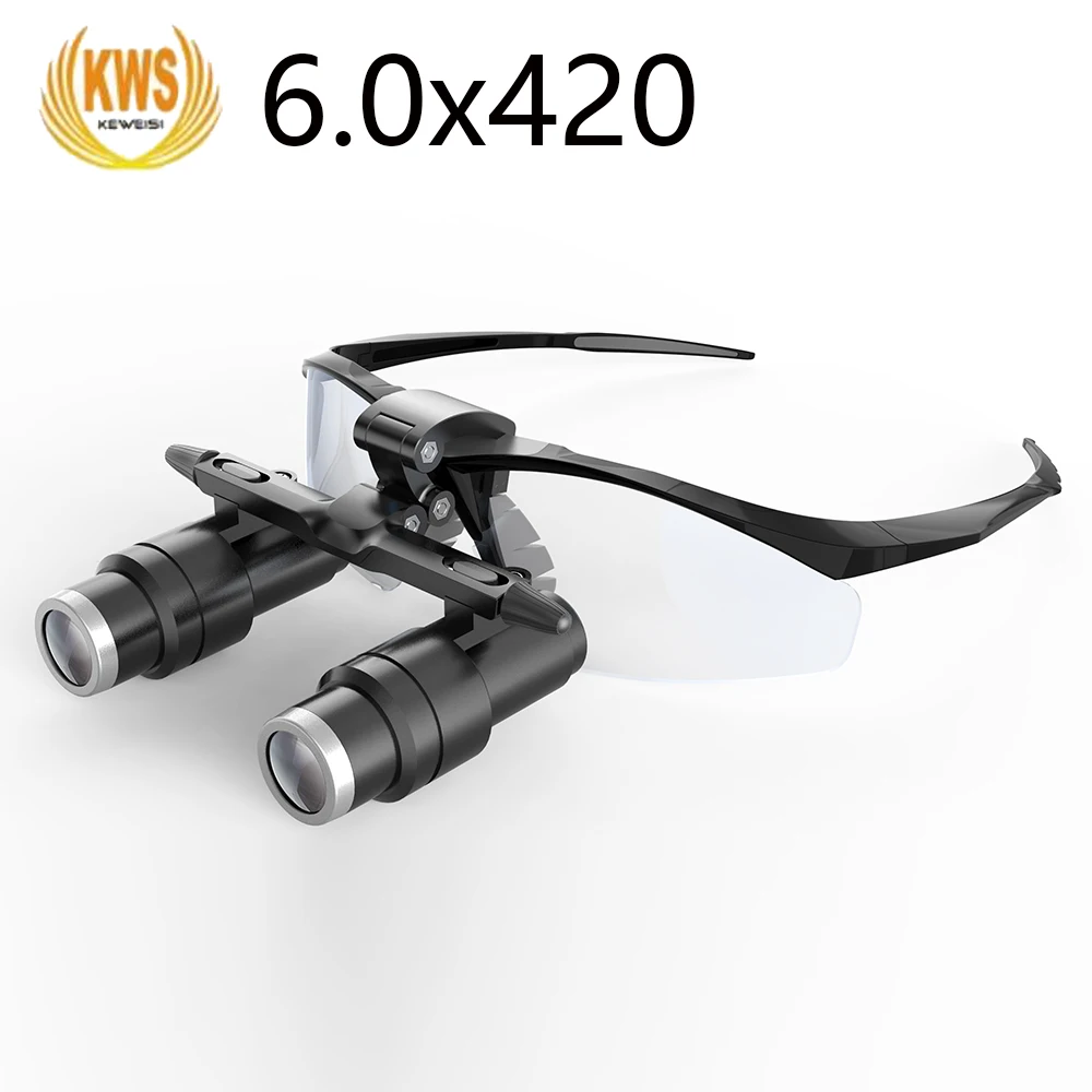 双眼拡大鏡、医療ラボ拡大鏡2.5x3.5x4x5x6x8x420mm、kws - AliExpress