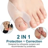 Get Relief from Bunions with 2pcs Soft Big Toe Corrector - Perfect for Night and Home Use, Long-term Comfort 3