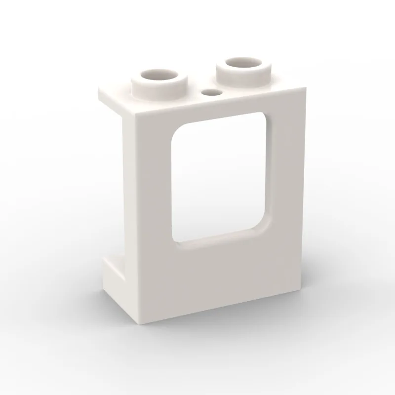 20PCS 벽 요소 1X2X2 W. 창 호환 60032 2377 건물 및 가구, Windows, 벽 및 문 빌딩 블록