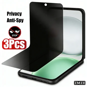 3 Pellicole Idrogel Privacy per Samsung Galaxy Z Flip 4 5 6 7, Protezione Schermo Anti-Spia Morbida per Z Flip 3 Z Flip 7 FE