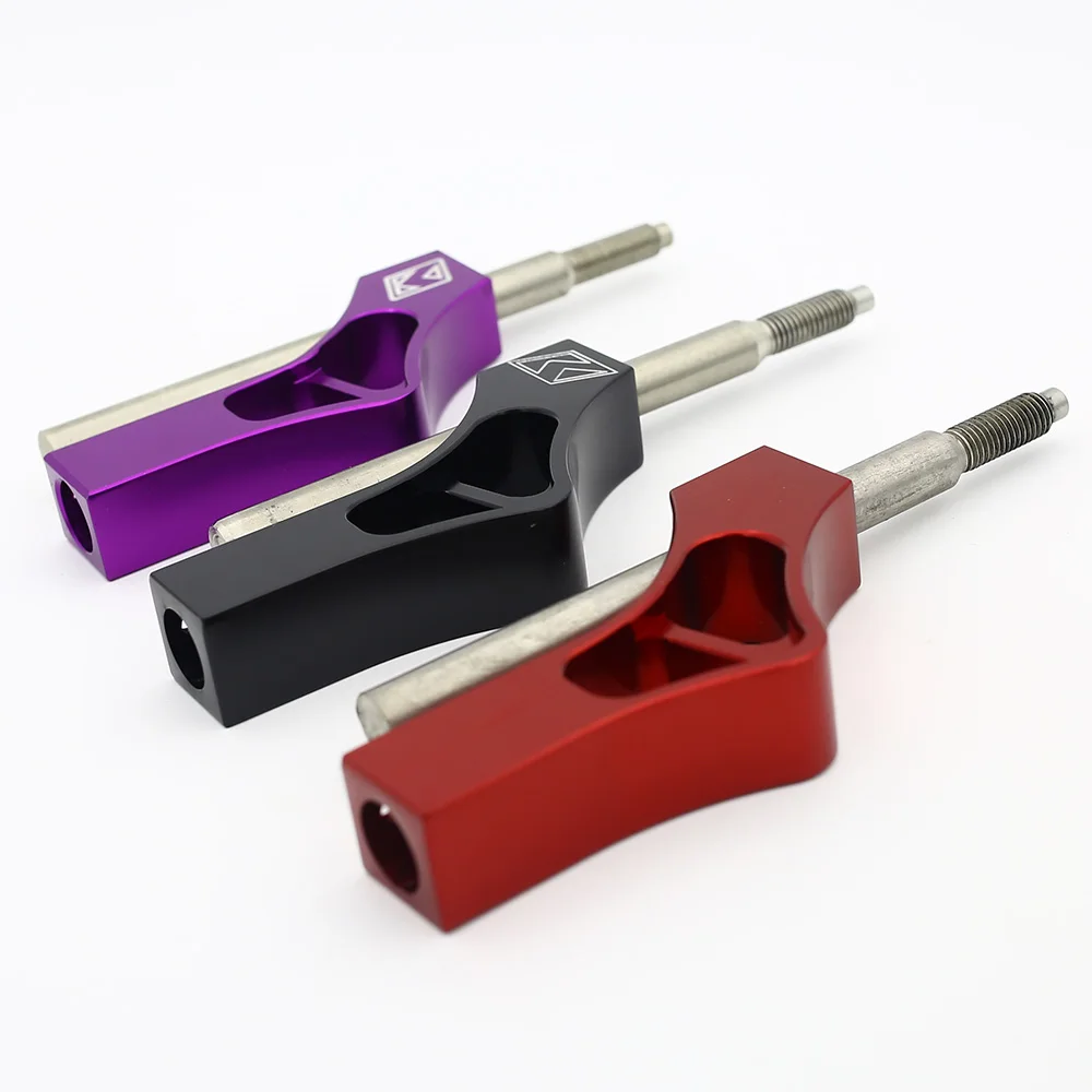 Aluminum Car Gear shift knob Short Shifter Extender Shifter knob Lever Fit For unviersal car Adjustable car shift knob
