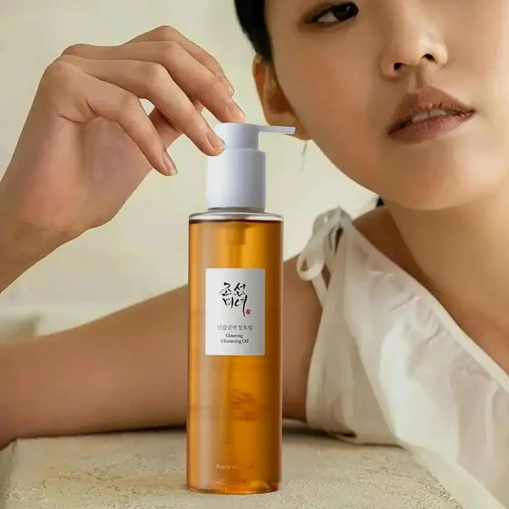 Ginseng Oil Ginseng Cleansing Oil Deep Face Waterproof Makeup Remover Pore Cleanser Probiotic Skin Care Products 4