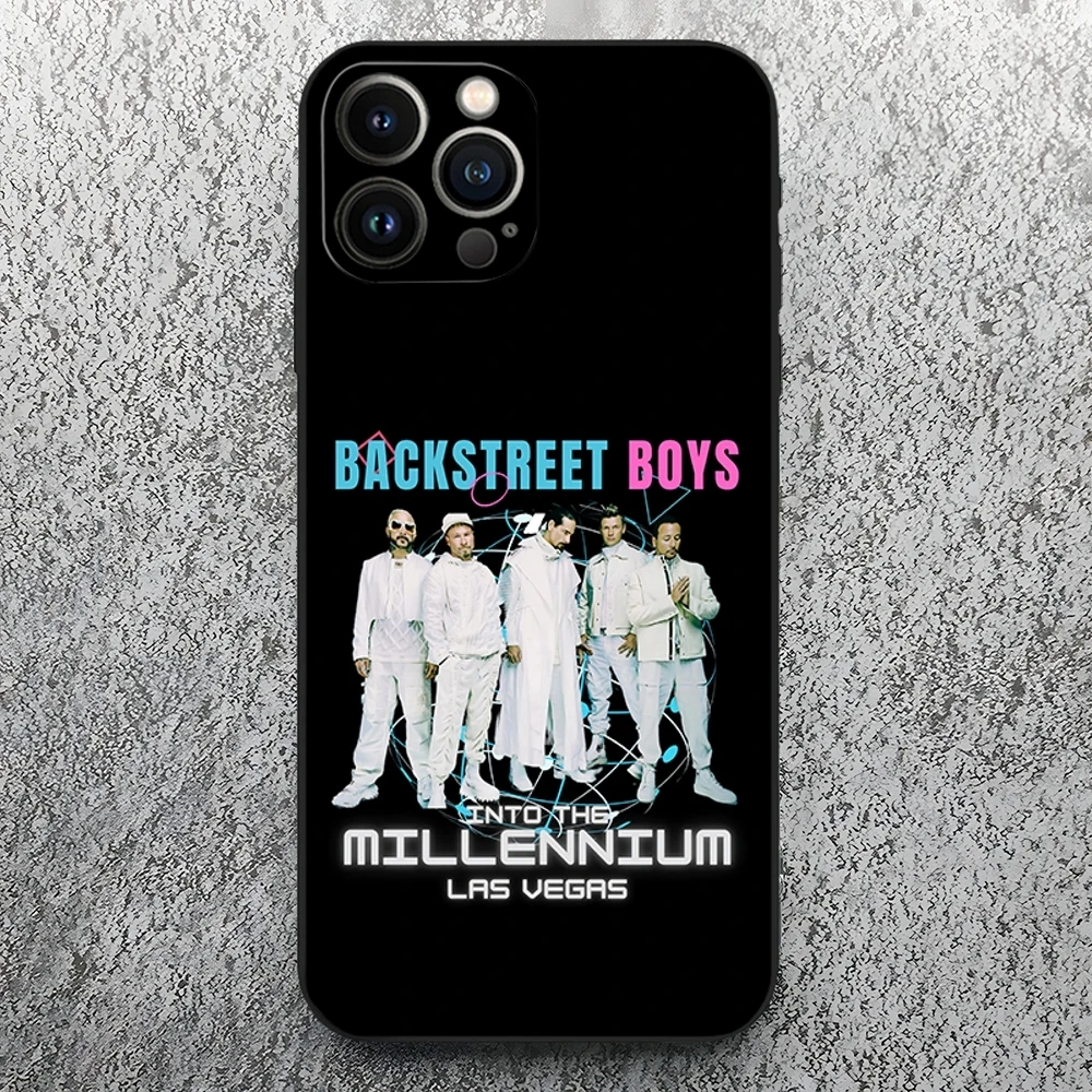 Backstreet Boys Band BSB Phone Case for Iphone 17 Air 16 15 14 13 12 11 Pro Max Xr X Xs Mini Plus Black Soft Silicone Cover