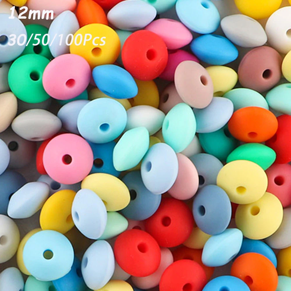 ZesNice Smile Perline, 200 Pz Perline Smiley Con Grande Buco E Cavo Elastico Da 8M, Perle Acrilico Per Gioielli Fai Da Te Collane Braccialetti - Foto 5