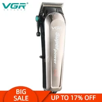 VGR 060 New Electric Hair Clipper Professional  Personal Care Barber Limit Comb Household Trimmer For Men Clippers V-060 1