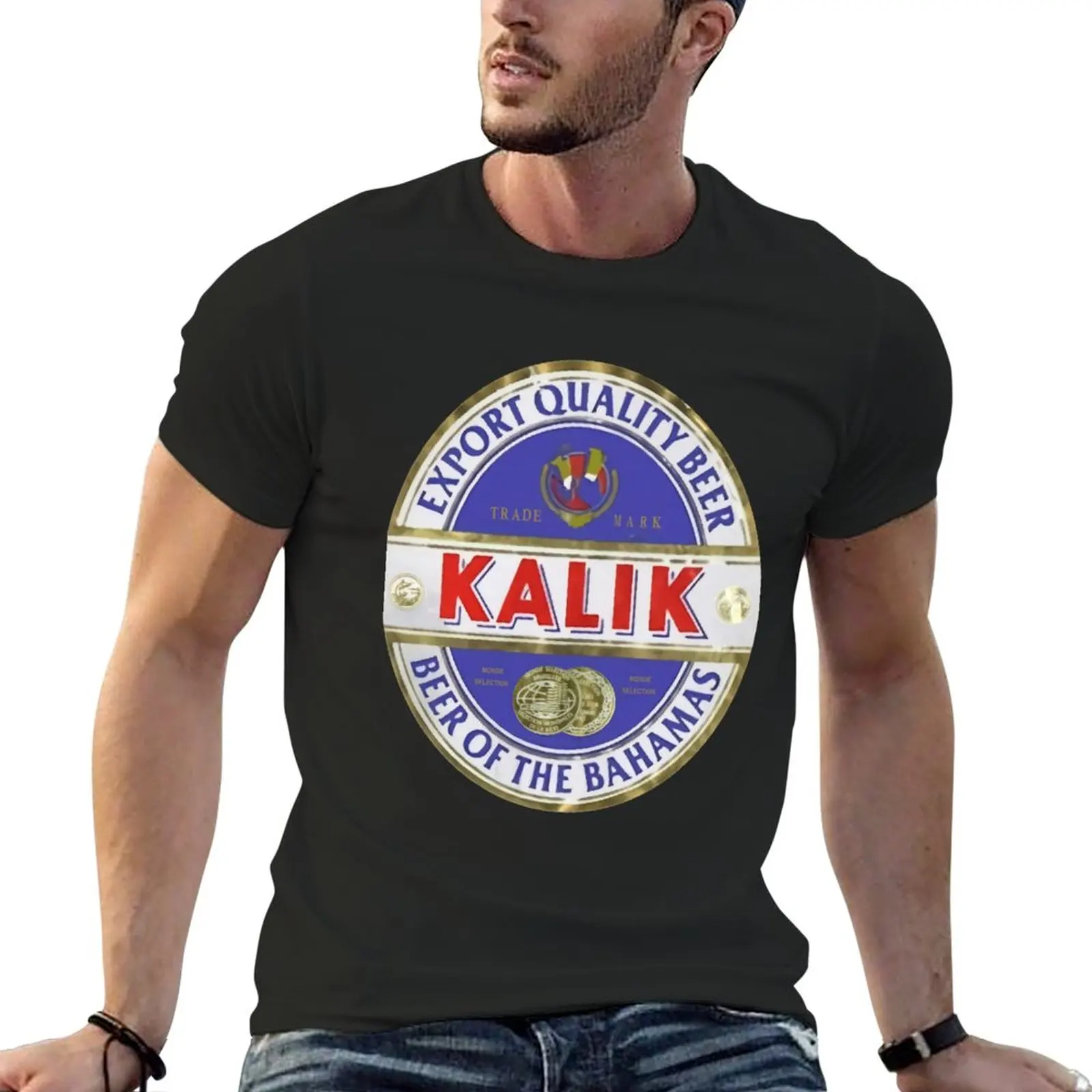 

Kalik - Drink Beer Logo Classic T-Shirt sweat shirts aesthetic clothes sublime heavyweight t shirts for men