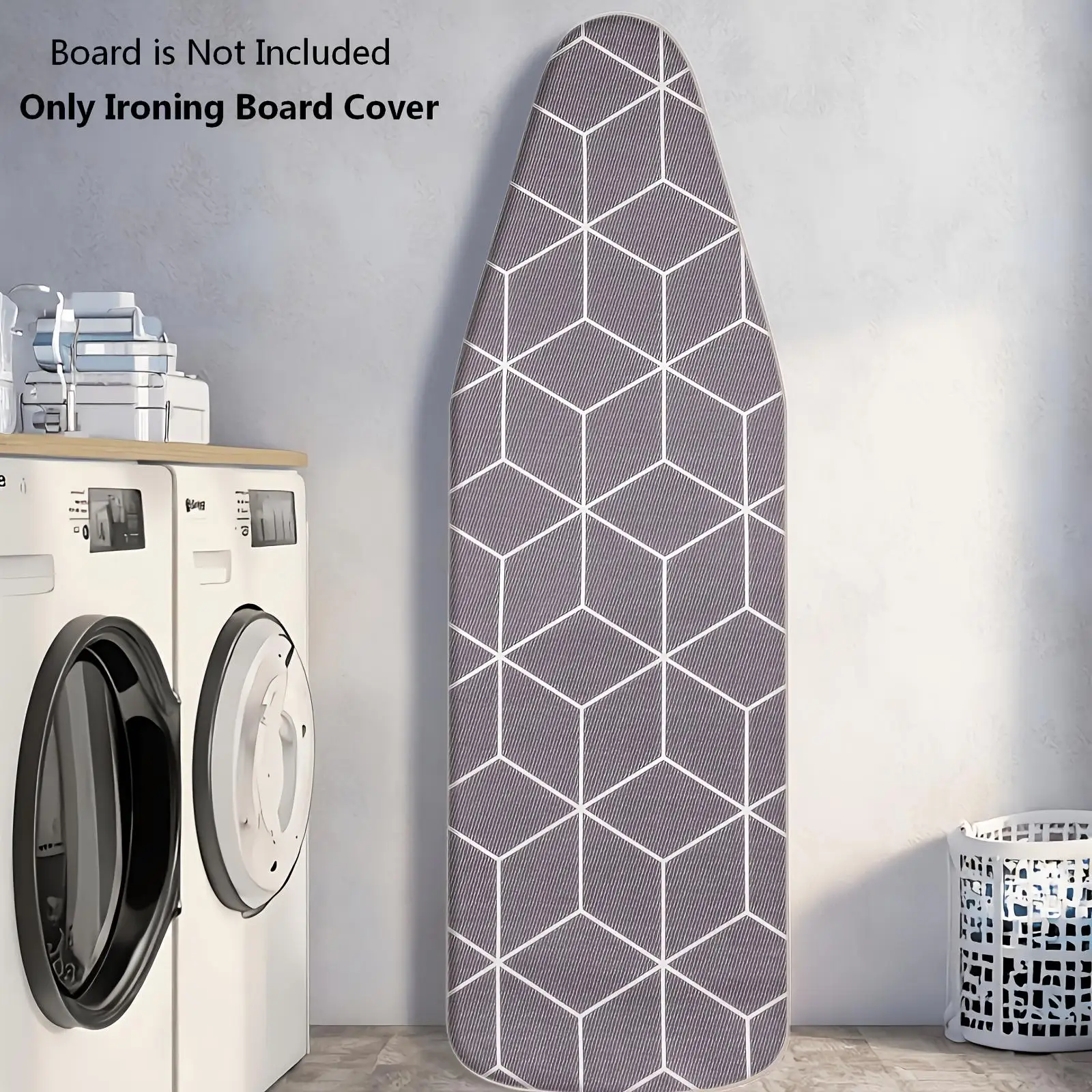Large Non-Slip Thick Ironing Board Cover, Colorful and Protective