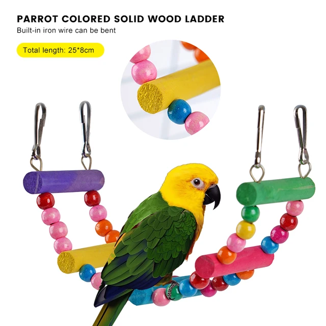 Mini Scarpe Di Tela Pappagallo Giocattoli Per Uccelli Pet Bird Scarpa - Foto 3