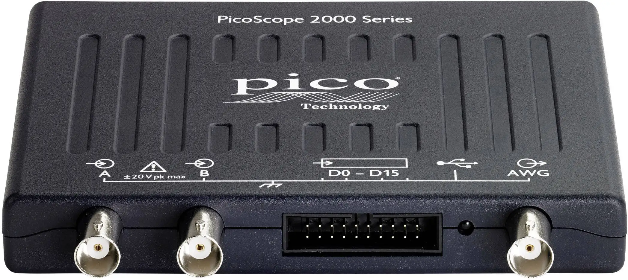 Pico 2208B Mso Picoscopio 2208B Mso Pc Usb Oscilloscopio Picoscopio Con Attivazione Digitale 2000, 2 + 16 Canali, 100 Mhz, 1 Gsps, 128 Mso
