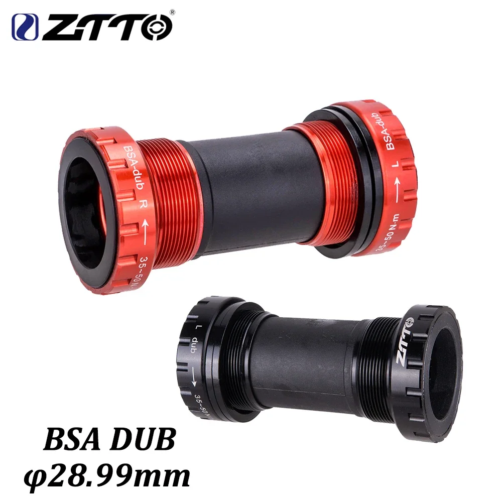 ZTTO MTB Bike BsA DUB Bottom Bracket Bicycle BB Sealed Bearing Thread 68 73mm BsA 68 Shell 28.99mm Spline Axis Central Movement bicycle bottom bracket bicycle bottom bracket adapter bicycle bottom brackets adapter