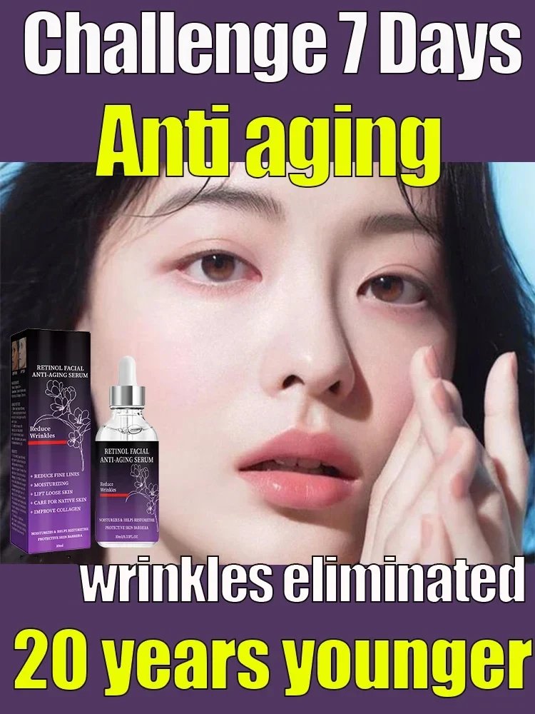 Instant Anti Wrinkle Aging Effect Remove Facial Wrinkles Fine Lines Around The Eyes Crow's Feet Neck Wrinkl Serum Facial
