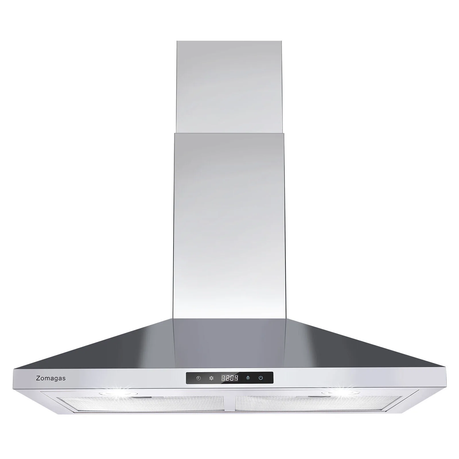 30 inch Duct Convertible Range Hood 700CFM 3 Speed Fan LED Light