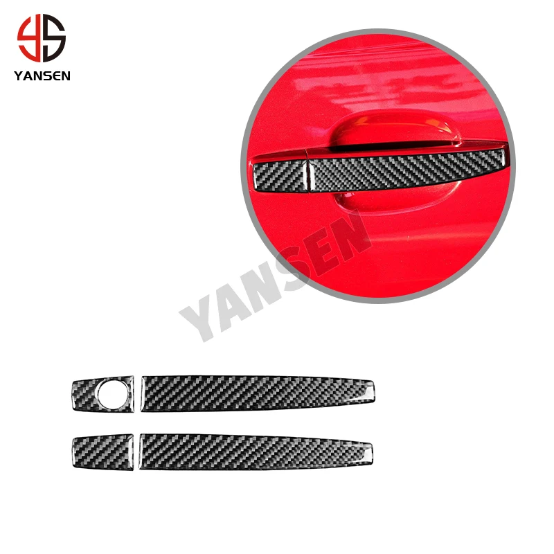 

Декоративная накладка на дверную ручку, декоративная наклейка, наклейка на внешнюю поверхность автомобиля для Chevrolet Camaro 2010, 2011, 2012, 2013, 2014, 2015