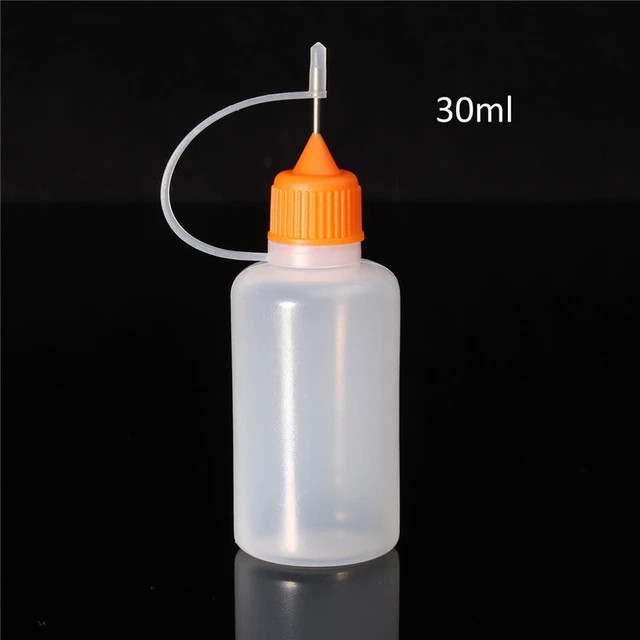 Dropper Bottle with Screw-Top and Blunt Needle Tip