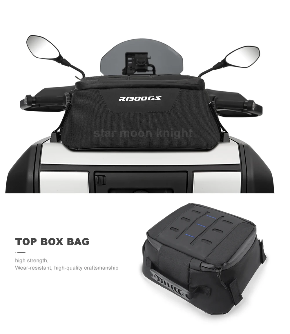 Motorrad Zubehör Für BMW R1300GS R1300 R1300GS Vario Top Case Tasche GS1300 Top Box Tragbare Reise Wasserdichte Werkzeug Taschen – Detail 1