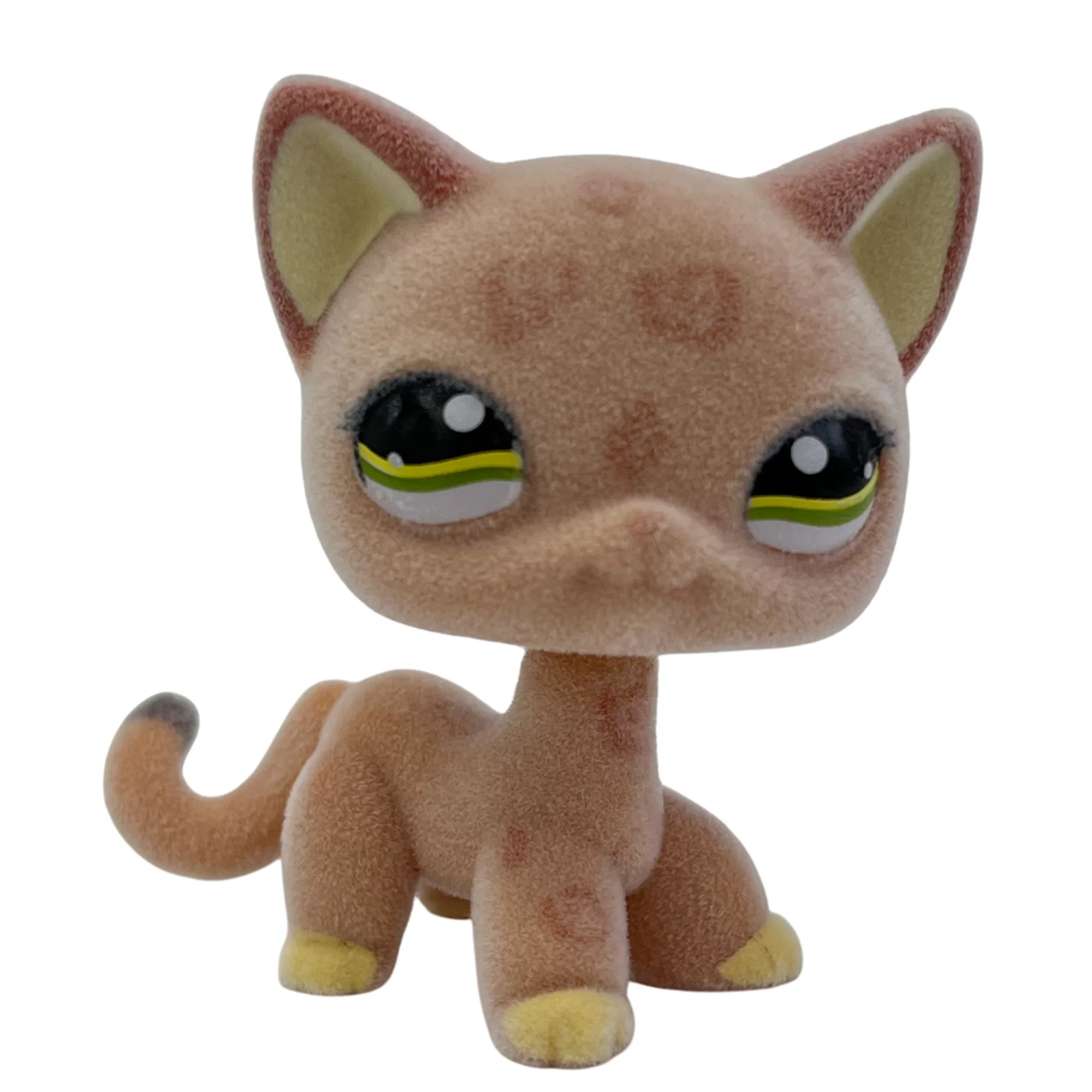 Flocked Custom Pet Toy Stand: Short Hair Cat & Dog Bobblehead Collection