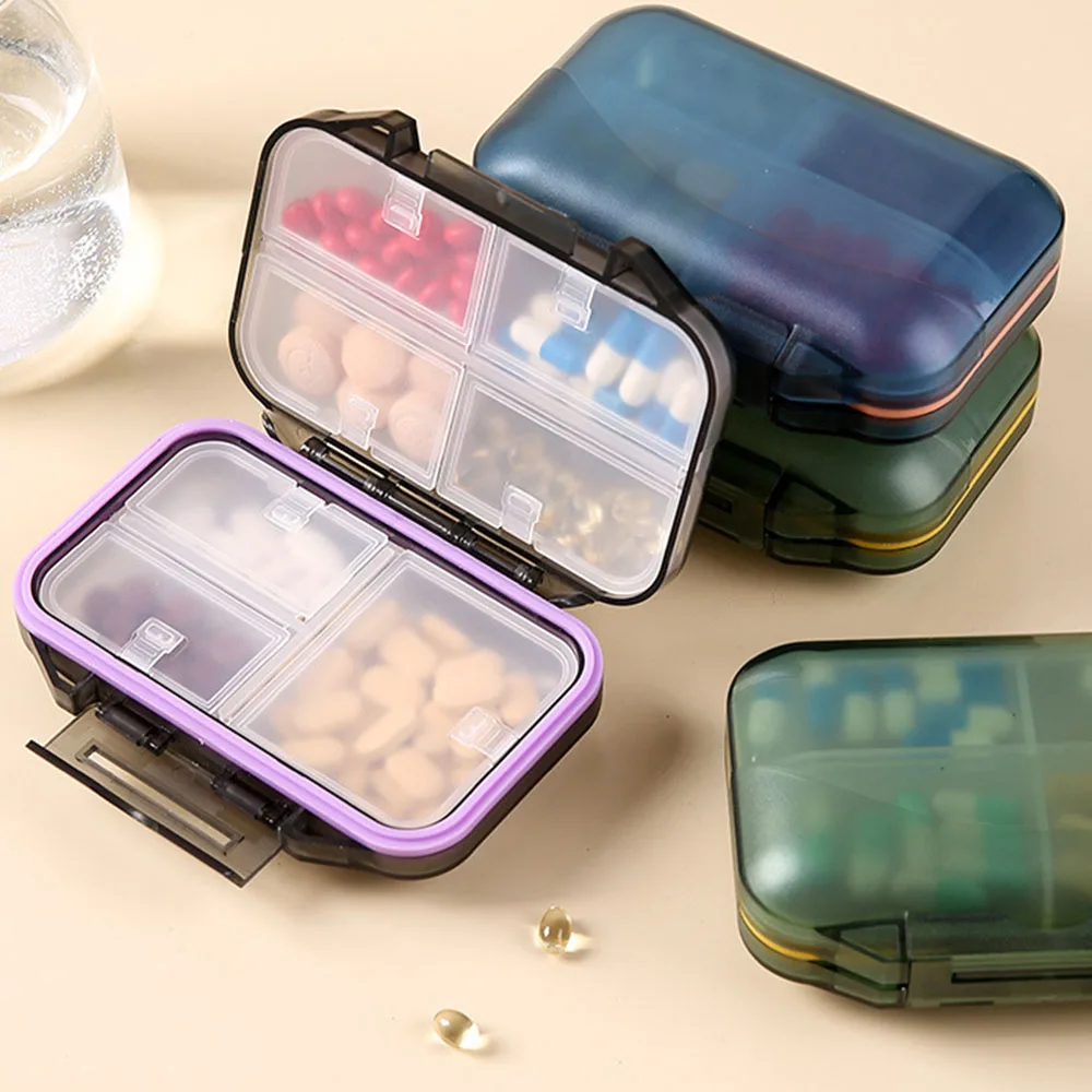 

Small Medicine Storage Case Moistureproof Durable Medicine Storage Case For Journey