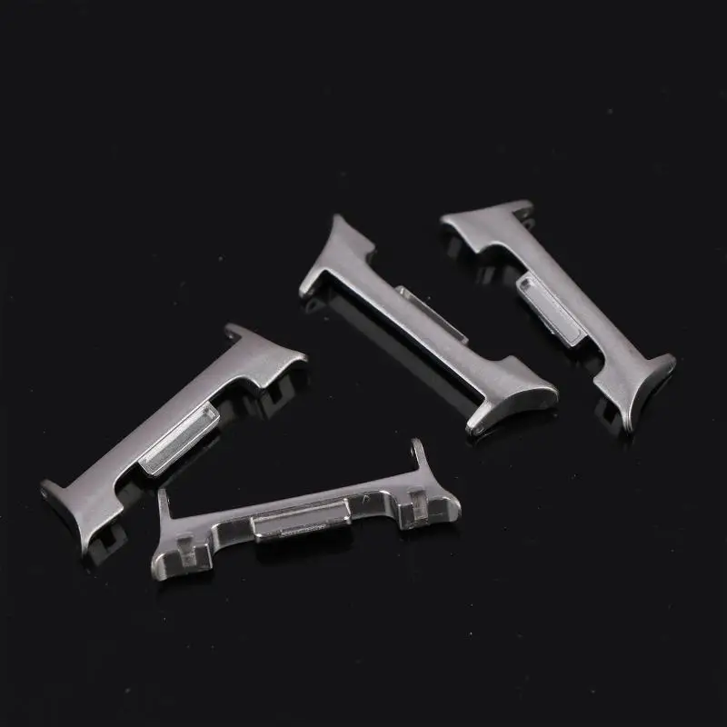 Stainless Steel Watchband Connector Adapters - 1 Pair