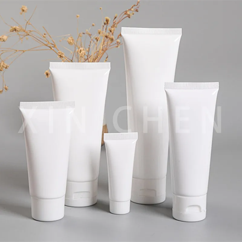 

10pcs Cosmetic Soft Tube Empty Plastic Cream Lotion Shampoo Gel Containers for Travel 10ml 20ml 30ml 50ml 100ml