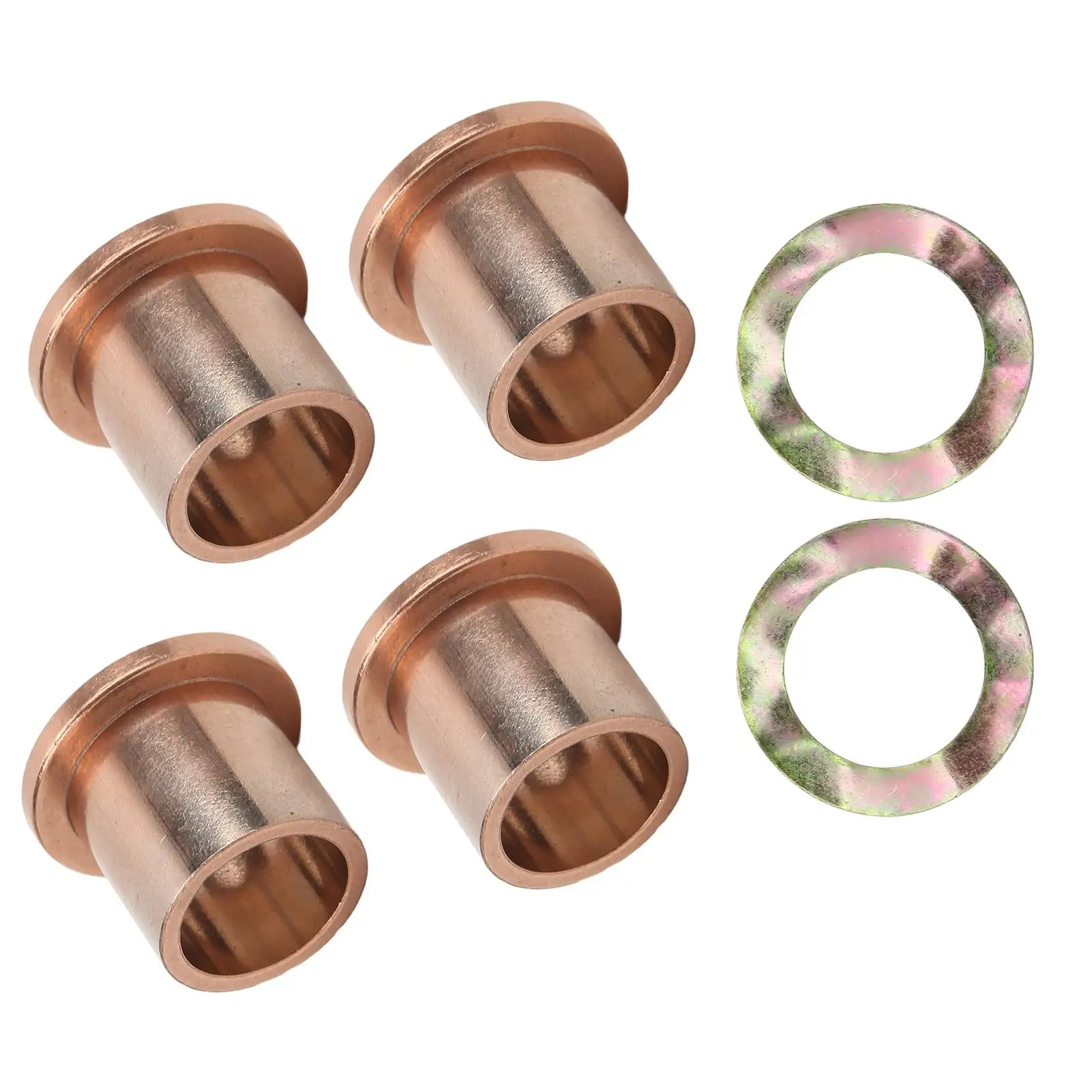 102288401 Simple Installation Flanged Spindle Bushing Bronze High Hardness for Club Car Replacement for Precedent Gas Electric