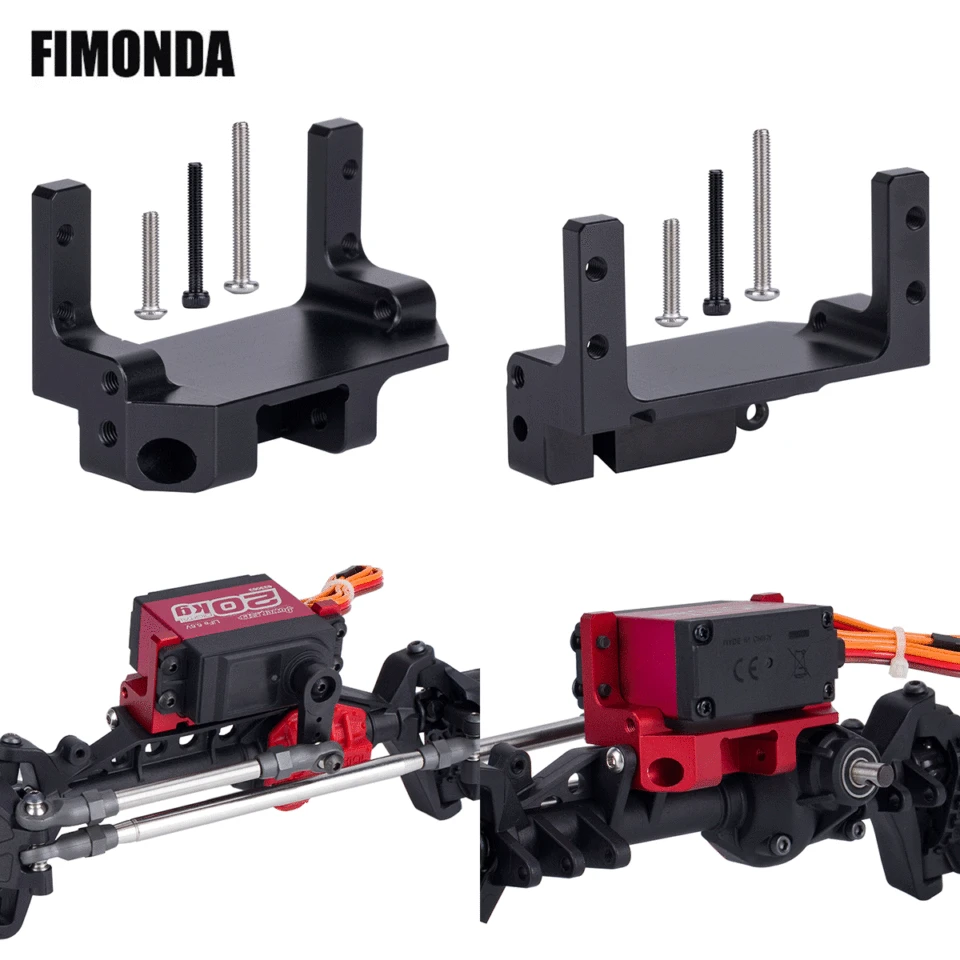 SCX10 III サーボオンアクスルマウント AR45P ポータルアクスル 4