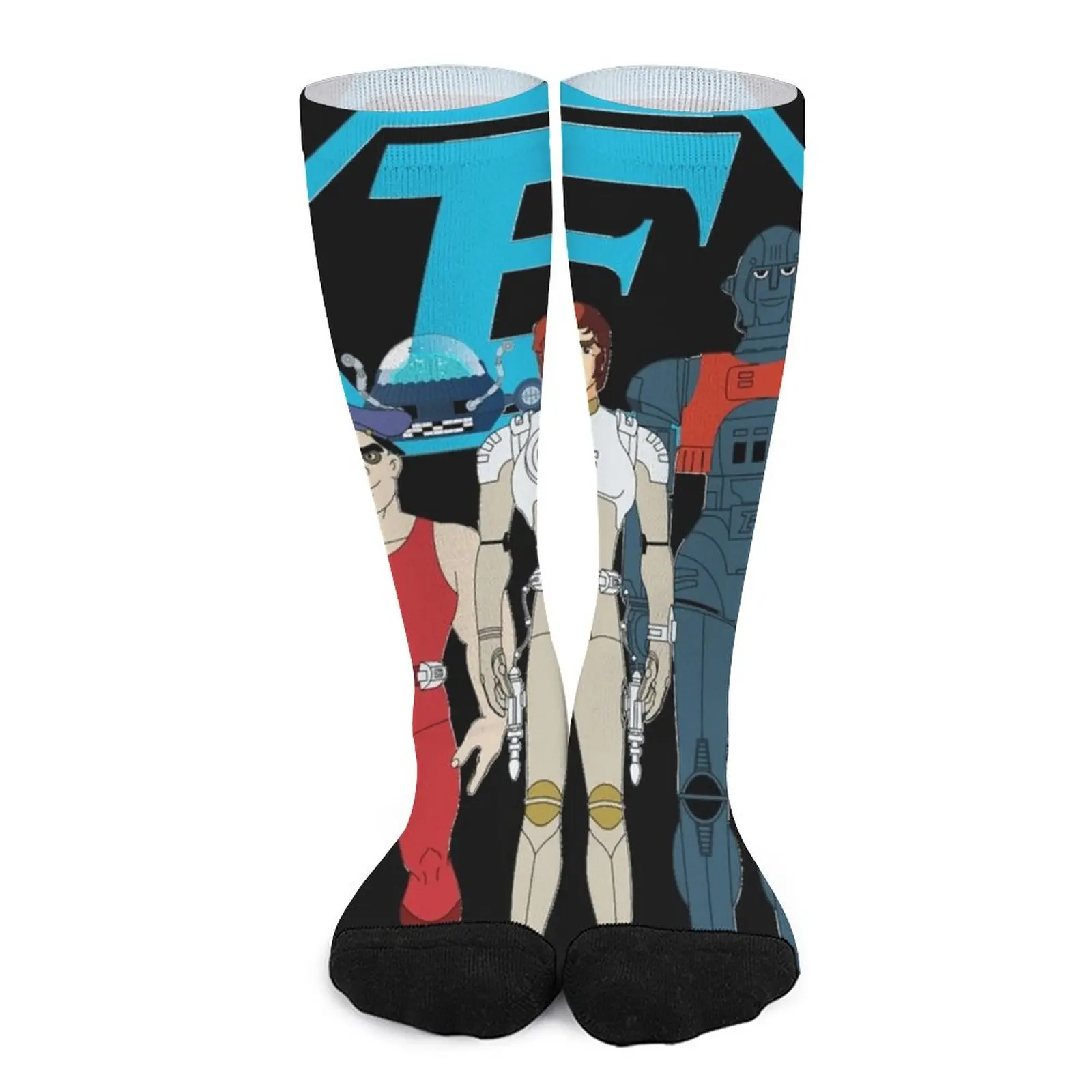 Captain Future Crew Classic T-Shirt Socks anime socks Woman socks