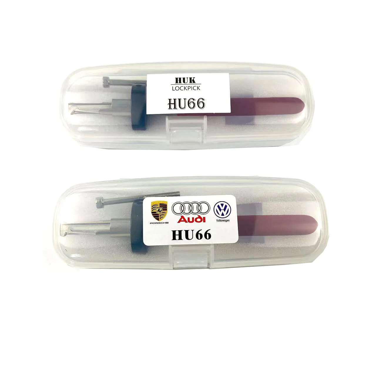 HUK/GOSO HU66 잠금 선택 도구, 빠른 개방 자동차 잠금, 자동 HU66 내부 그루브 잠금 선택 및 수리