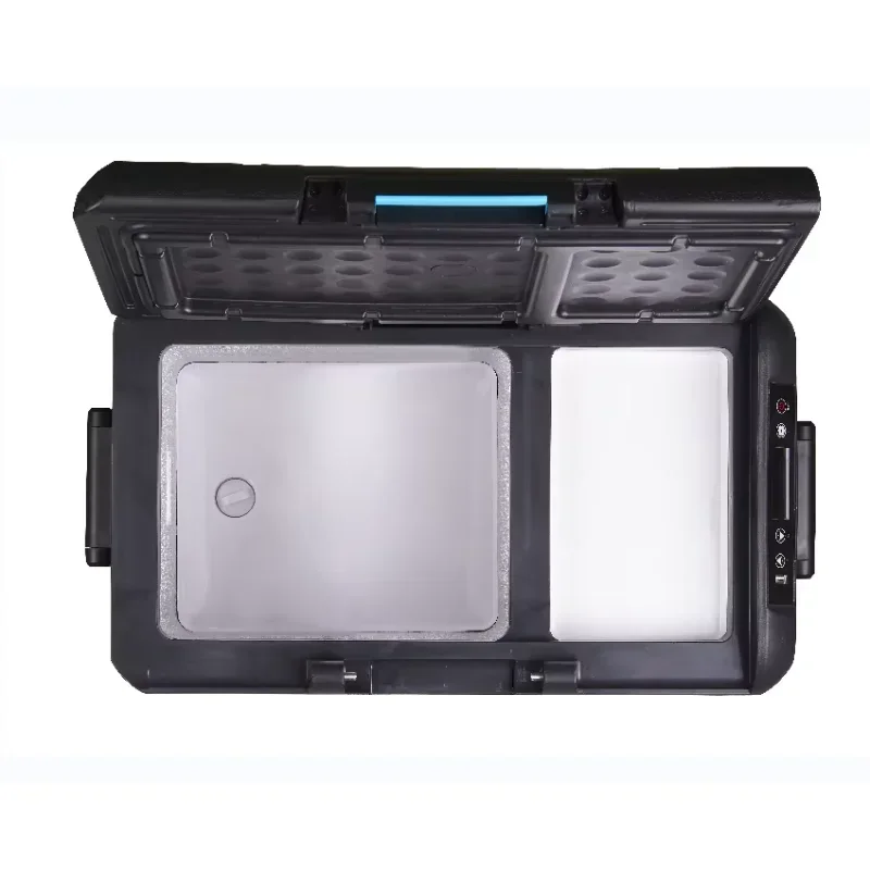 Hot Selling Factory Direct Sale PP+HDPE Material 18L Mini 220v 12v Portable Compressor Car Refrigerator 4