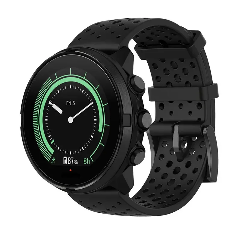 Silicone Smartwatch Wrist Strap - 24mm