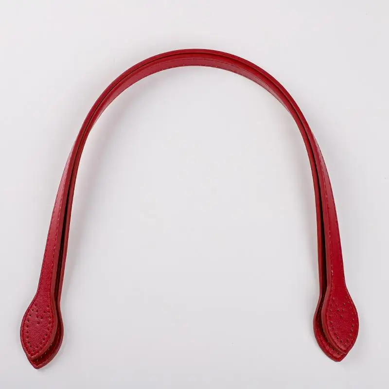Set of 2 PU Leather Bag Straps - 60cm Replacement Handles for DIY Handbag Crafting and Accessories