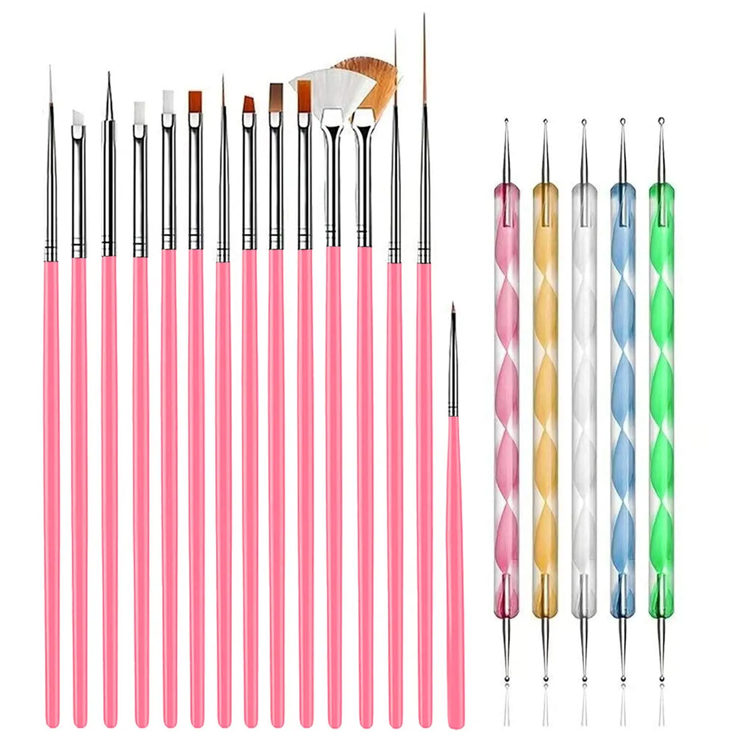 Ultimate Nail Art Mastery Kit - 30-Piece Salon-Grade Essentials for Home and Professional Use