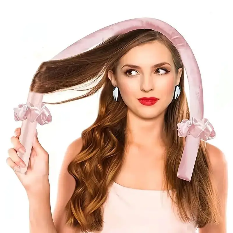 Heatless Curling Rod Headband For Long Hair Rollers For Women Hair Overnight Curl Wrap Heatless Curling Wrap Kit