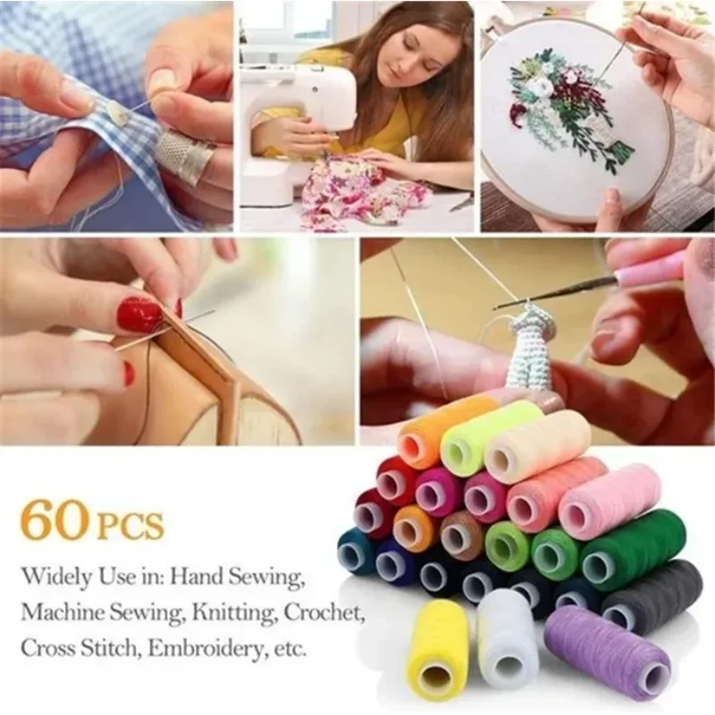 100 Random Color Thread Spools Thread Set 5