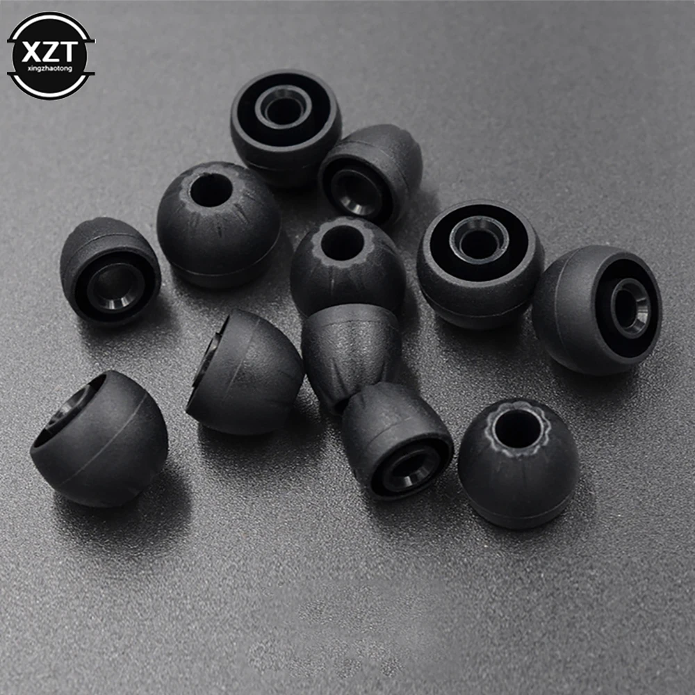 NEW KZ Original 6pcs In-Ear Earcaps For Earphone Silicone Covers Cap Replacement Earbud Eartips Earplug Ear Tips Pads Cushion