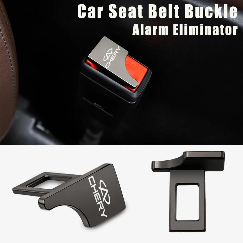 Car Seat Belt Buckle Alarm Eliminator Safety Accessories For Chery Tiggo 5 2 3 7 PRO 8 5X IQ QQ Fulwin Face Arrizo A1 |