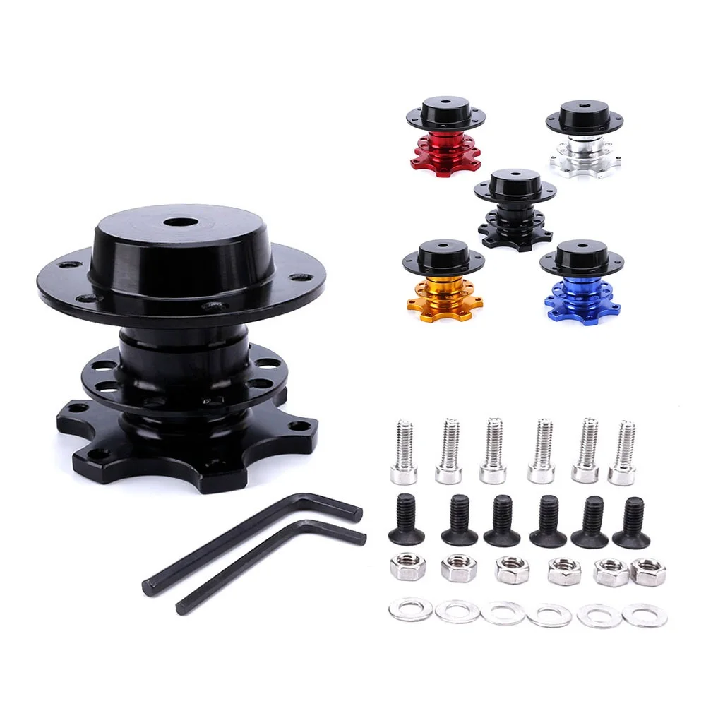 Volante Universale Kit Boss Mozzo A Sgancio Rapido Adattatore Mozzo Ruota Per Mozzo Volante A 6 Fori