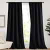 1/2PC Modern 100% High Shading, Waterproof And Insulated Indoor And Outdoor Curtains And Door Curtains 1
