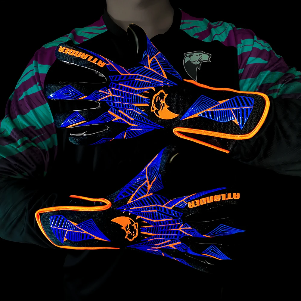 Professionelle Torwarthandschuhe Erwachsene Kinder Fußball Latex verdickter Schutz Torwart Fußball Sport Fußball Torwarthandschuhe – Detail 29