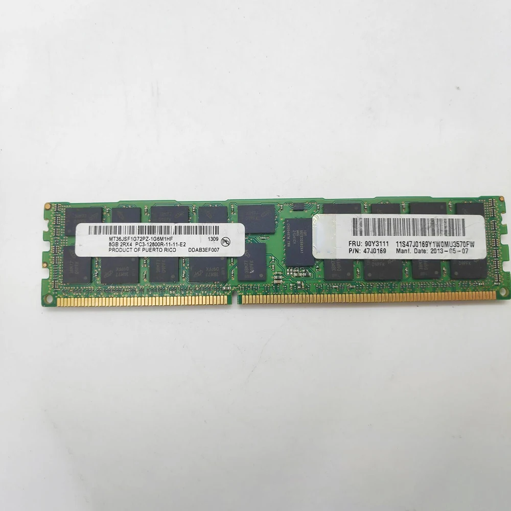 1PCS Server Memory For IBM RAM X3650 M4 90Y3111 90Y3109 47J0169 8GB DDR3 1600 REG 7 1PCS Server Memory For IBM RAM X3650 M4 90Y3111 90Y3109 47J0169 8GB DDR3 1600 REG - Image 5
