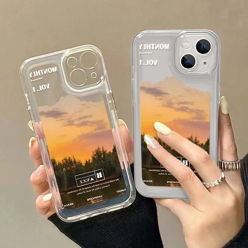 Vintage Landscape Oil Painting Phone Case For Samsung S22 Ultra Case A52 A52S 5G A53 A32 A12 A50 A51 A13 A22 S21 S20 Fe Cover