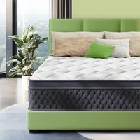 12 Inch Memory Foam Hybrid Mattress, Pressure Relieving Bed in a Box,Individual Pocket Springs for Motion Isolation,Edge Support 1