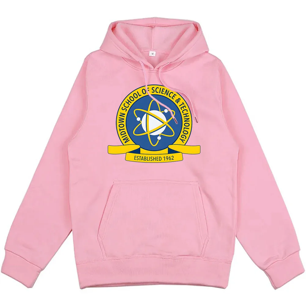Midtown Schule der Wissenschaft & Technologie Hoodies Tom Holland Grafik Sweatshirt Streetwear Harajuku Mode Winter Männer Pullover – Detail 8