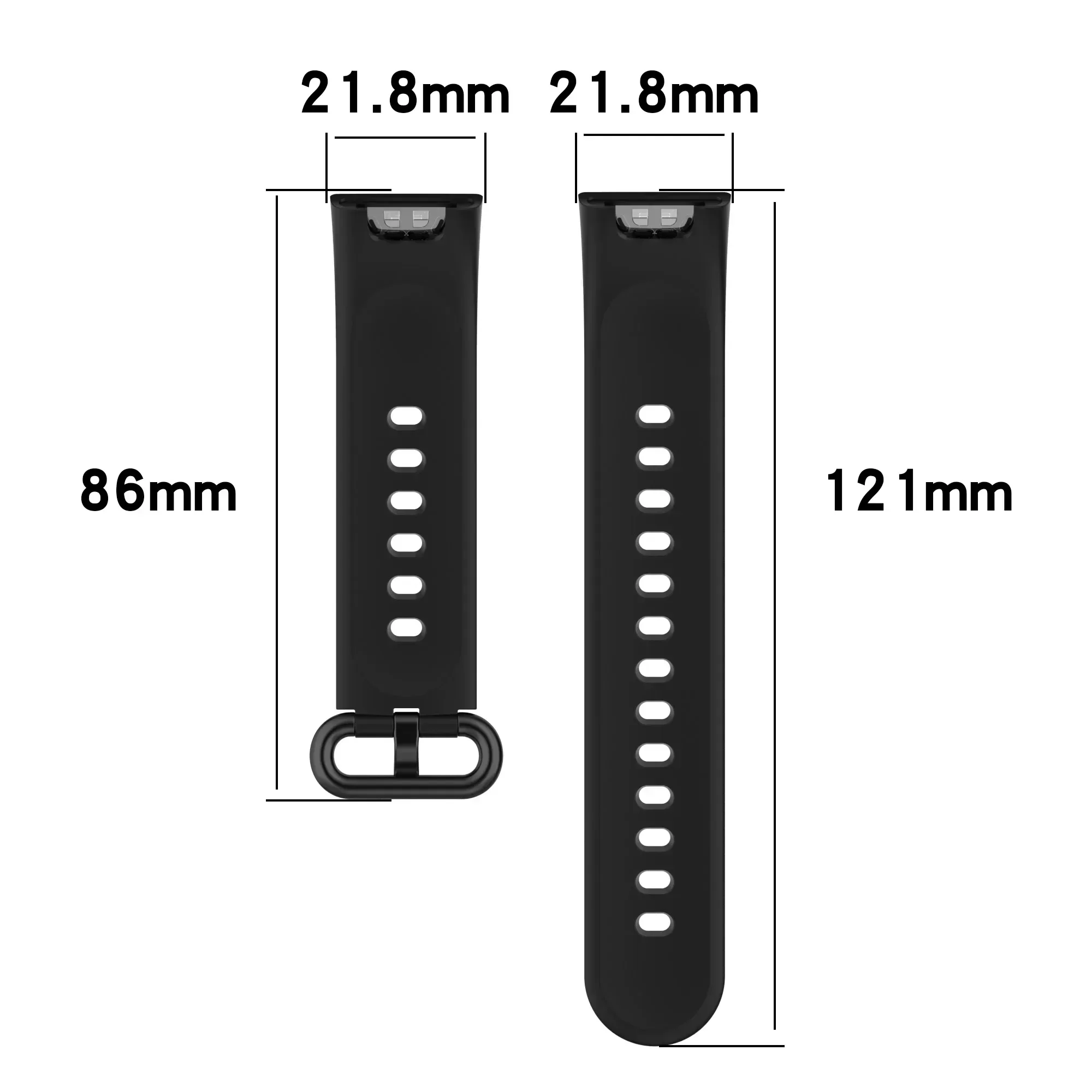 Silicone Replacement Band for Smartwatch - Stylish and Durable Watch Strap