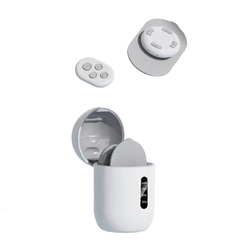 جهاز تدليك محمول يعمل بالتحكم عن بعد، جهاز تدليك نبضي محمول، مناسب للأطراف/الظهر/الخصر/الكتفين